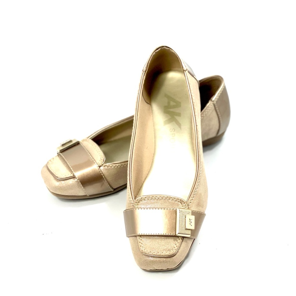 Anne Klein Sport Gold Unique Loafers